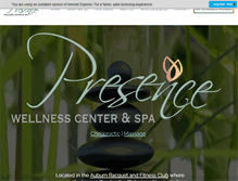 Tablet Screenshot of presenceauburn.com